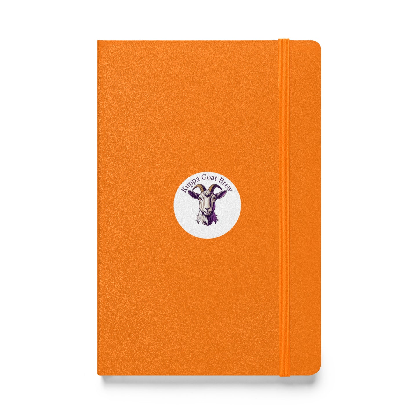 Hardcover bound notebook