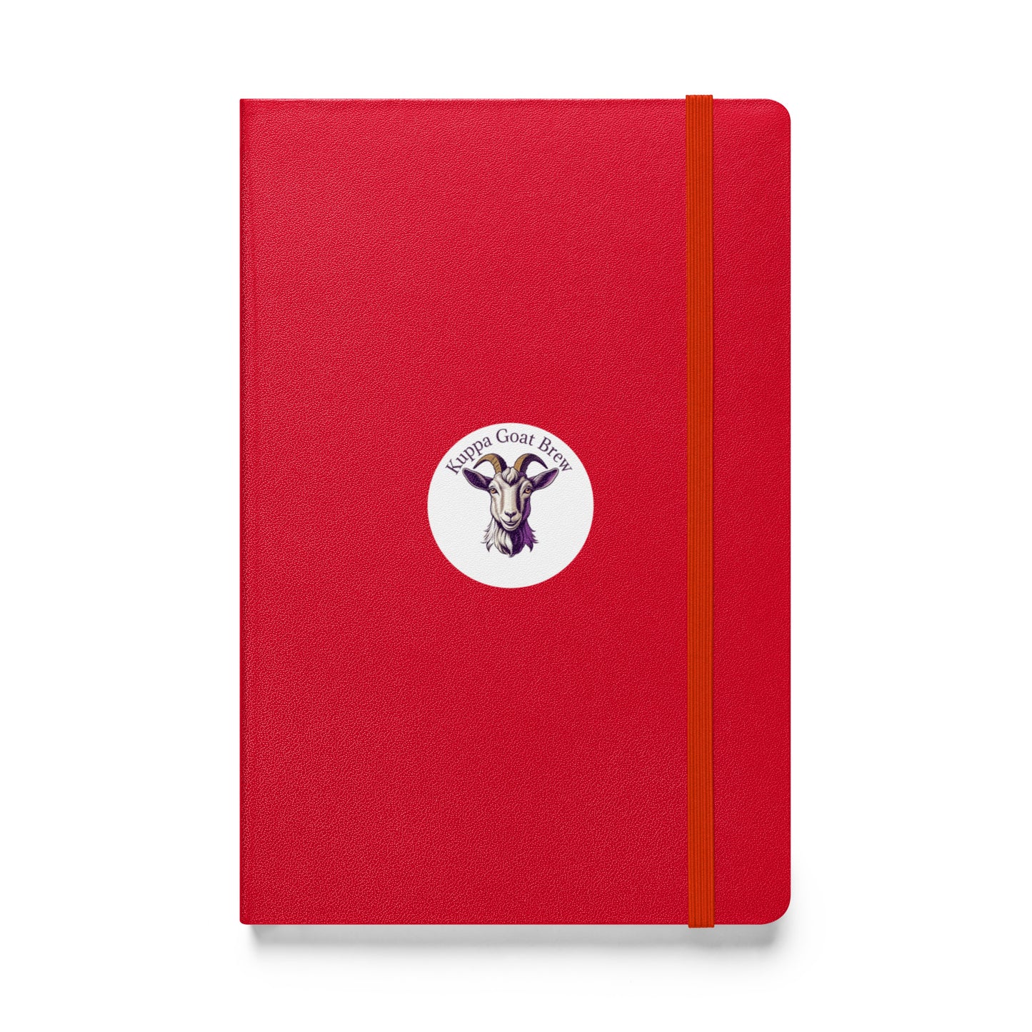 Hardcover bound notebook